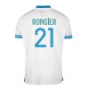 Maillot de Supporter Olympique de Marseille RONGIER 21 Domicile 2023-24 Pour Homme